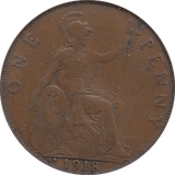 1918 KN PENNY ( GF ) A - Penny - Cambridgeshire Coins