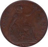 1918 KN PENNY ( GF ) B - Penny - Cambridgeshire Coins