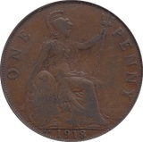 1918 KN PENNY ( GF ) D - Penny - Cambridgeshire Coins