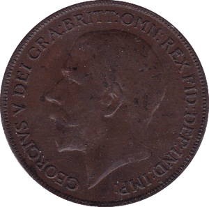 1918 KN PENNY ( GVF ) - Penny - Cambridgeshire Coins