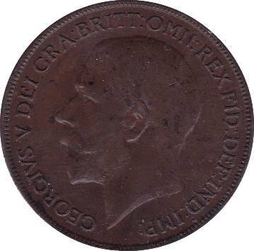 1918 KN PENNY ( GVF ) - Penny - Cambridgeshire Coins