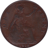1918 KN PENNY ( VF ) - Penny - Cambridgeshire Coins