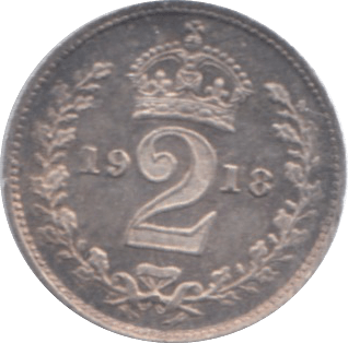 1918 MAUNDY TWOPENCE ( UNC ) - Maundy Coins - Cambridgeshire Coins