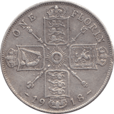 1918 ONE FLORIN ( VF ) 8 - Florin - Cambridgeshire Coins