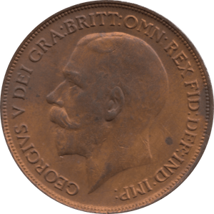 1918 PENNY 2 ( AUNC ) 50 - Penny - Cambridgeshire Coins