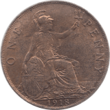 1918 PENNY ( EF ) 23 - Penny - Cambridgeshire Coins