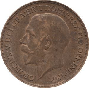 1918 PENNY ( EF ) 7 - Penny - Cambridgeshire Coins