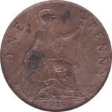 1918 PENNY ( EF ) - Penny - Cambridgeshire Coins