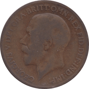 1918 PENNY ( FINE ) KN I - Penny - Cambridgeshire Coins