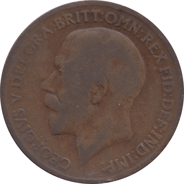 1918 PENNY ( FINE ) KN I - Penny - Cambridgeshire Coins