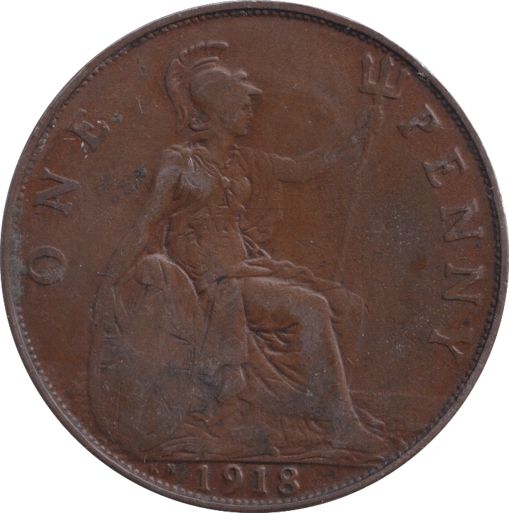 1918 PENNY ( GF ) KN 2 - Penny - Cambridgeshire Coins