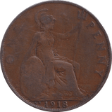 1918 PENNY ( GF ) KN 3 - Penny - Cambridgeshire Coins