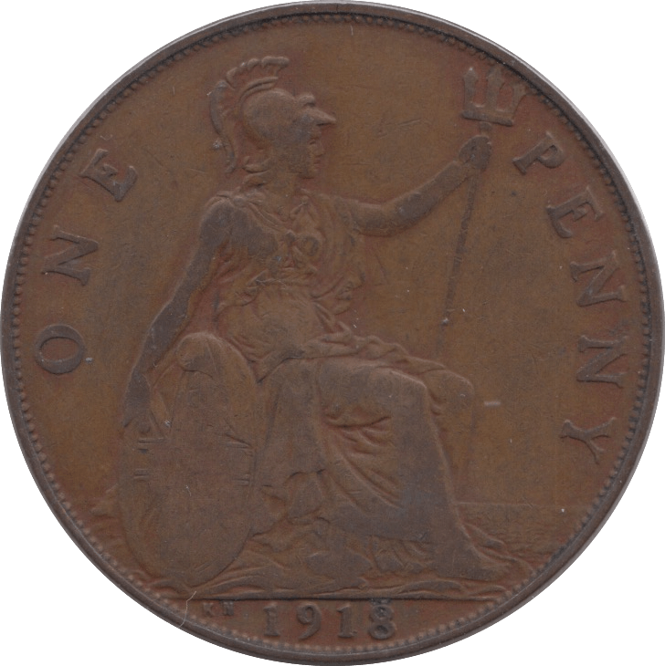 1918 PENNY ( GF ) KN 3 - Penny - Cambridgeshire Coins