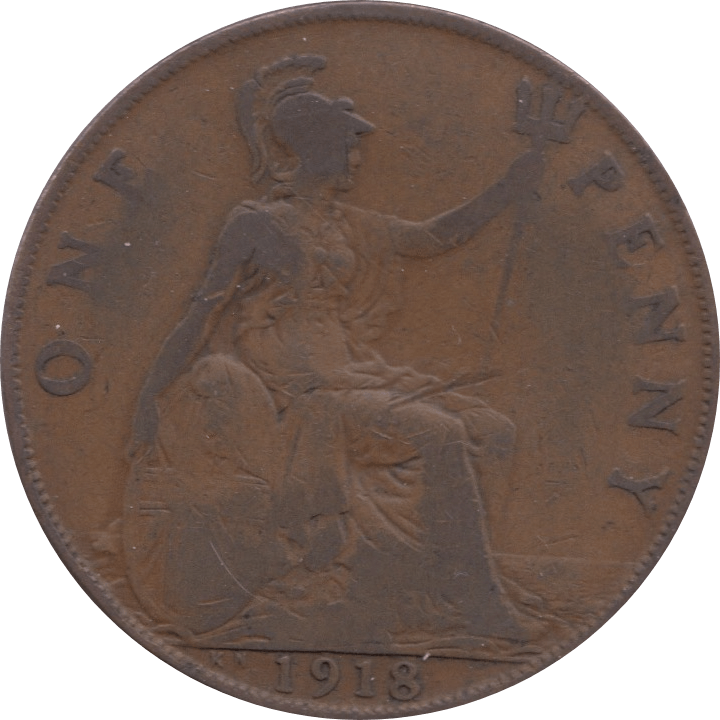 1918 PENNY ( GF ) KN I - Penny - Cambridgeshire Coins