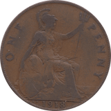 1918 PENNY ( GF ) KN I - Penny - Cambridgeshire Coins