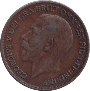 1918 PENNY ( GVF ) - Penny - Cambridgeshire Coins
