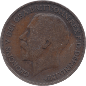 1918 PENNY H ( VF ) - Penny - Cambridgeshire Coins