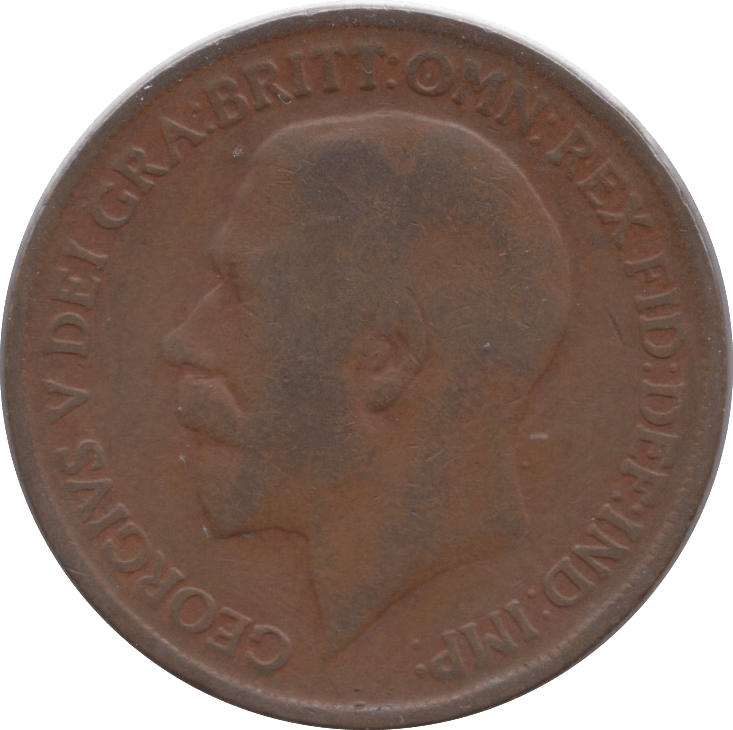 1918 PENNY KN ( FINE ) 4 - Penny - Cambridgeshire Coins