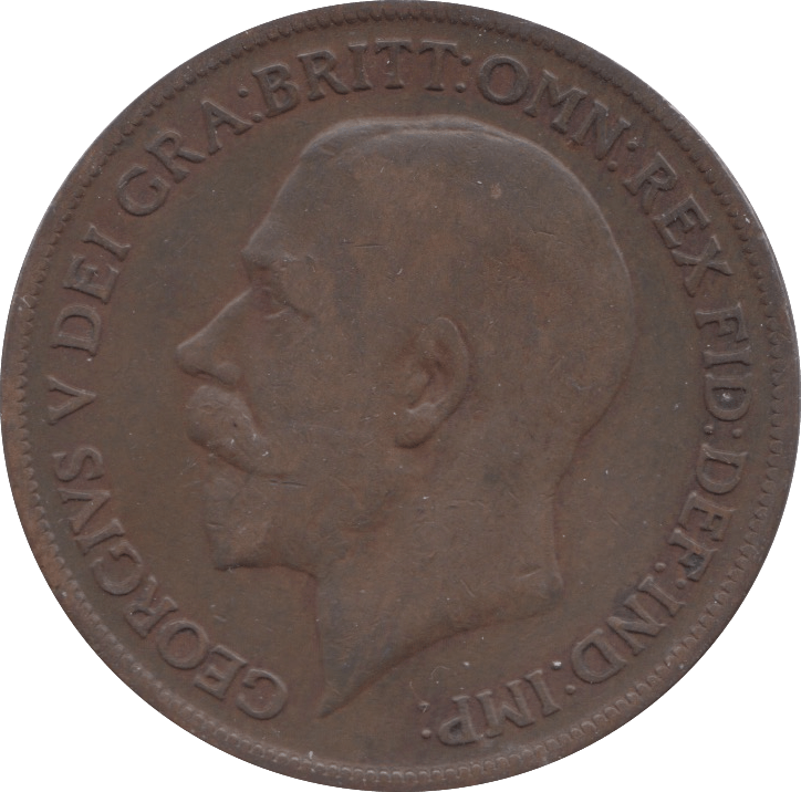 1918 PENNY KN ( VF ) 2 - Penny - Cambridgeshire Coins