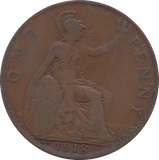 1918 PENNY ( NF ) KN 2 - Penny - Cambridgeshire Coins