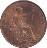 1918 PENNY ( UNC ) - Penny - Cambridgeshire Coins