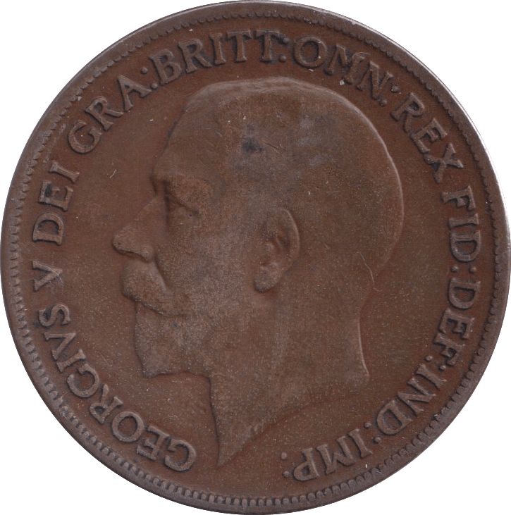 1918 PENNY ( VF ) KN - Penny - Cambridgeshire Coins