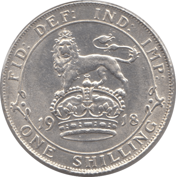 1918 SHILLING ( AUNC ) 3 - Shilling - Cambridgeshire Coins