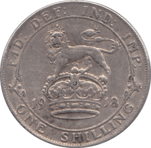 1918 SHILLING ( AUNC ) - Shilling - Cambridgeshire Coins