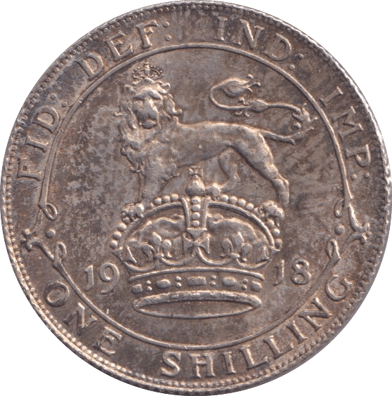 1918 SHILLING ( AUNC ) - Shilling - Cambridgeshire Coins