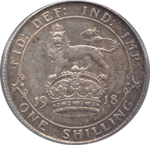 1918 SHILLING ( EF ) - Shilling - Cambridgeshire Coins