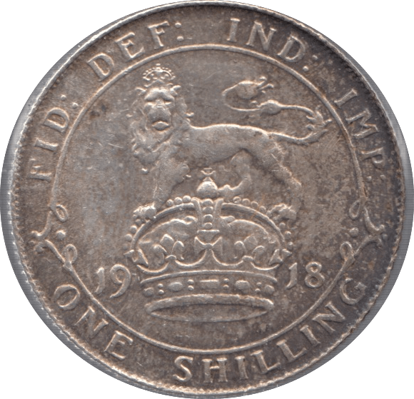 1918 SHILLING ( EF ) - Shilling - Cambridgeshire Coins