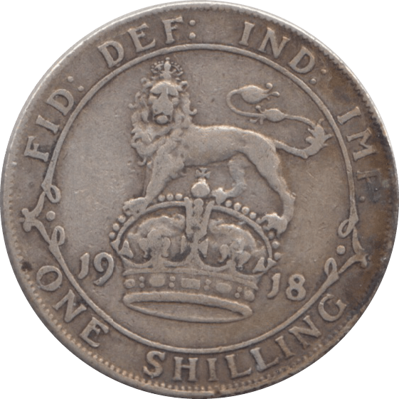 1918 SHILLING ( GF ) 6 - Shilling - Cambridgeshire Coins