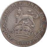 1918 SHILLING ( GF ) 6 - Shilling - Cambridgeshire Coins