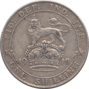 1918 SHILLING ( GF ) - Shilling - Cambridgeshire Coins