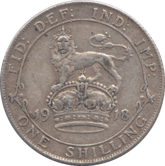 1918 SHILLING ( GF ) - Shilling - Cambridgeshire Coins