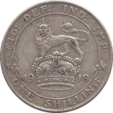 1918 SHILLING ( GF ) - Shilling - Cambridgeshire Coins