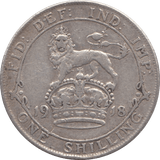 1918 SHILLING ( GVF ) - Shilling - Cambridgeshire Coins
