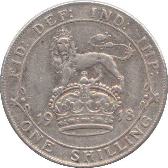 1918 SHILLING ( GVF ) - Shilling - Cambridgeshire Coins