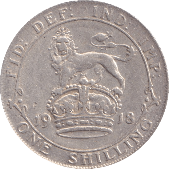 1918 SHILLING ( VF ) - Shilling - Cambridgeshire Coins