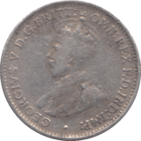 1918 SILVER BRITISH WEST AFRICA THREEPENCE - SILVER WORLD COINS - Cambridgeshire Coins