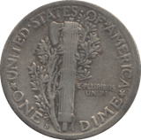 1918 SILVER DIME USA - WORLD SILVER COINS - Cambridgeshire Coins