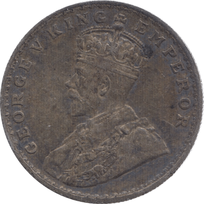1918 SILVER ONE RUPEE INDIA - WORLD SILVER COINS - Cambridgeshire Coins