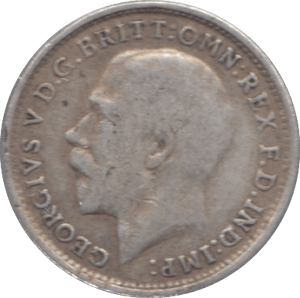 1918 SILVER THREEPENCE ( FINE ) - Threepence - Cambridgeshire Coins