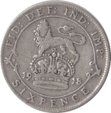 1918 SIXPENCE ( GF ) 3 - Sixpence - Cambridgeshire Coins
