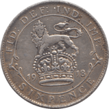1918 SIXPENCE (GVF) 2 - Sixpence - Cambridgeshire Coins