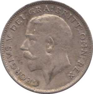 1918 SIXPENCE ( GVF ) 8 - SIXPENCE - Cambridgeshire Coins
