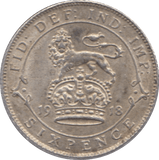 1918 SIXPENCE ( UNC ) - Sixpence - Cambridgeshire Coins