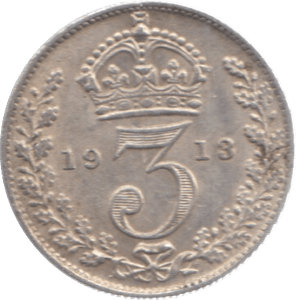 1918 THREEPENCE ( EF ) - Threepence - Cambridgeshire Coins