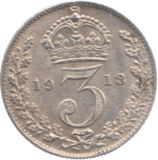 1918 THREEPENCE ( EF ) - Threepence - Cambridgeshire Coins