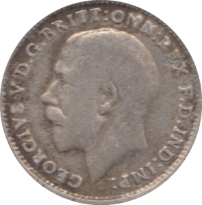 1918 THREEPENCE ( FINE ) 25 - Threepence - Cambridgeshire Coins